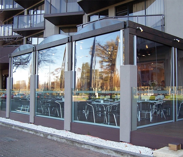 Rollclear Calendared Restaurant Blinds