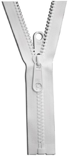 No. 10 Everyday Moulded Open Ended Zip