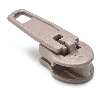 No. 3 Coil Slider Beige Up Close