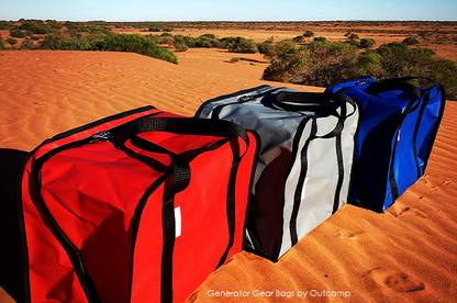 Gear bags made by Outcamp 
